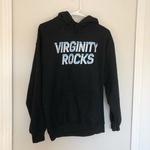 Virginity rocks hoodie